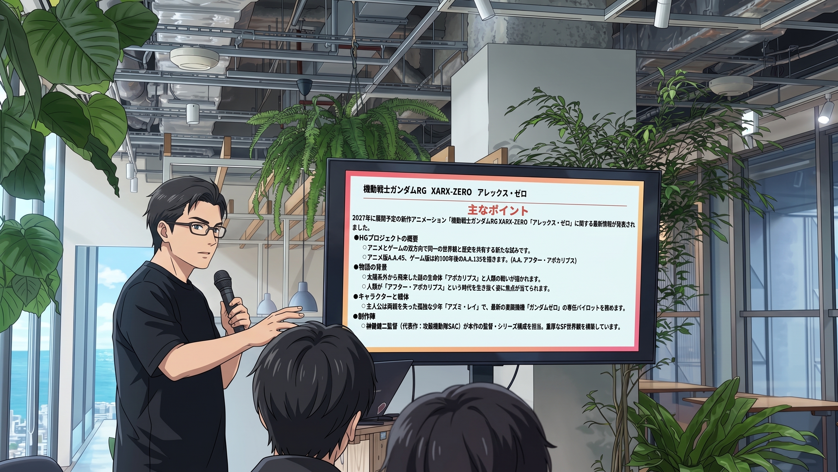 発表の様子